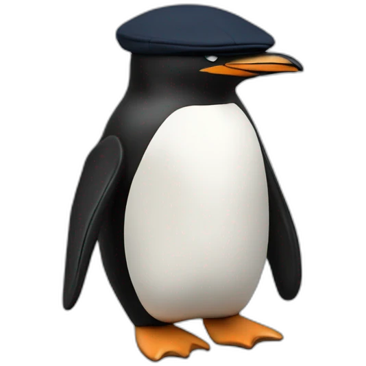 penguin peaky blinders ivy cap emoji