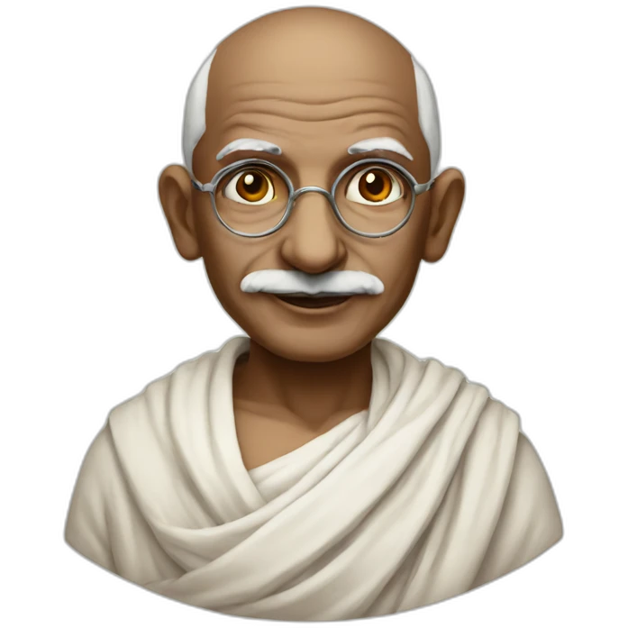 Gandhi emoji