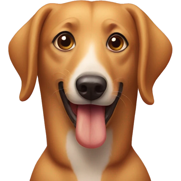 Perro salchicha emoji