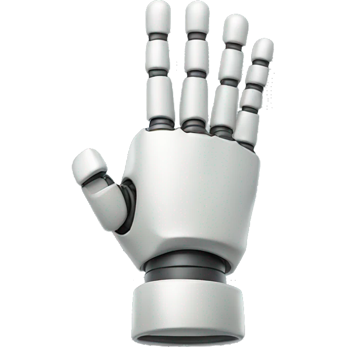 ROBOT FINGER emoji