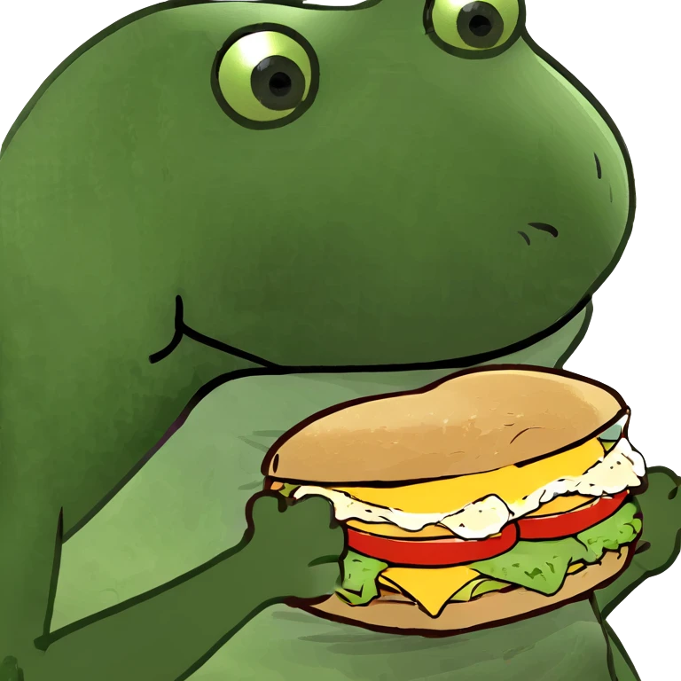 a breakfast sandwich  emoji