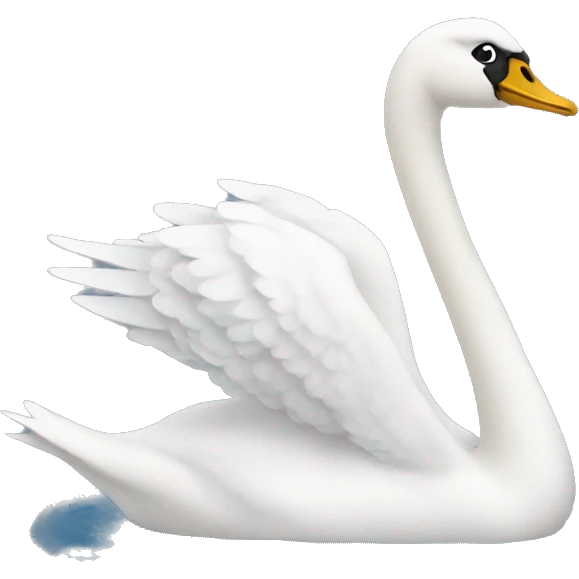 Cisne negro  emoji