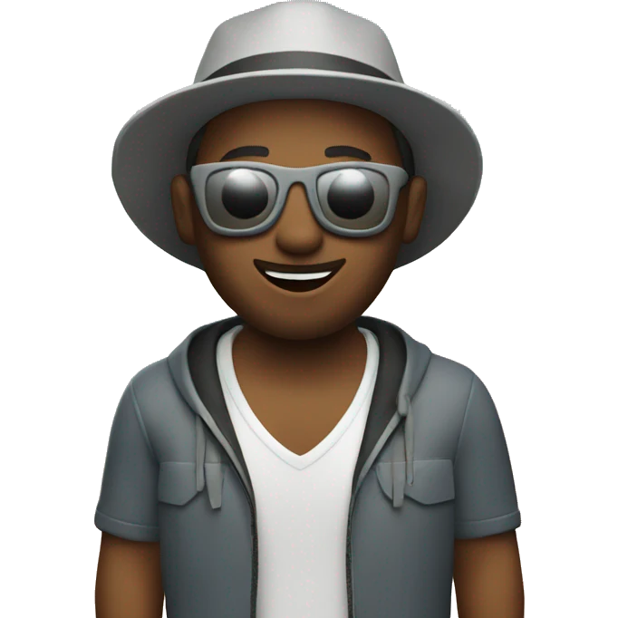video editor at the beach emoji