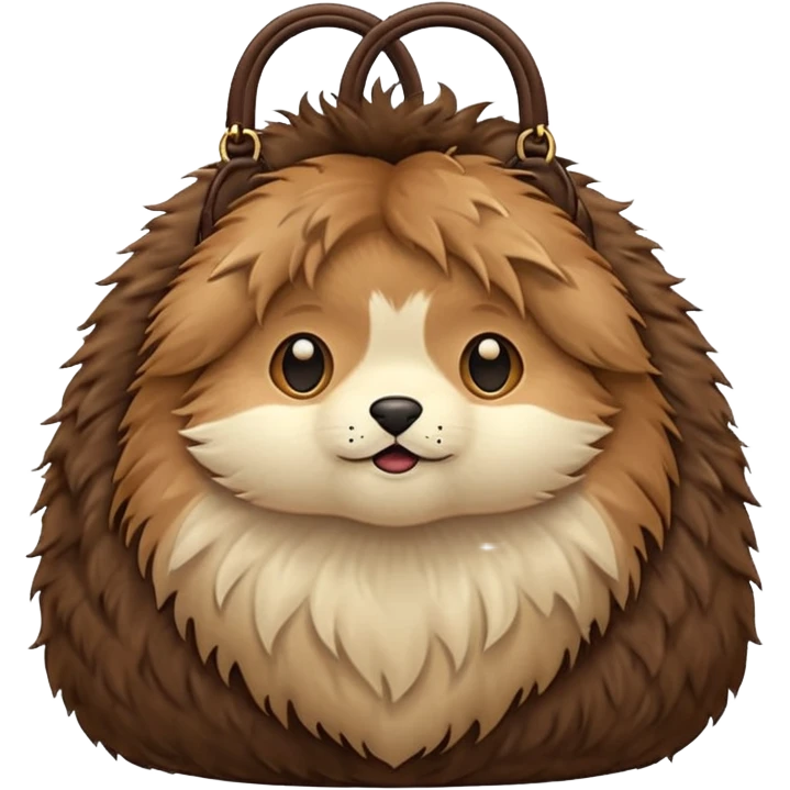 fur bag emoji