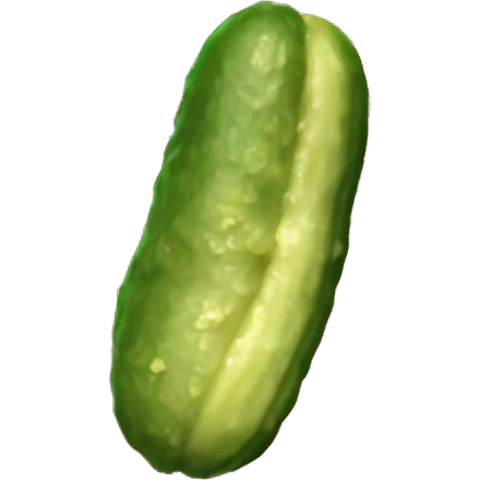 Shawn Mendes eating a pickle emoji