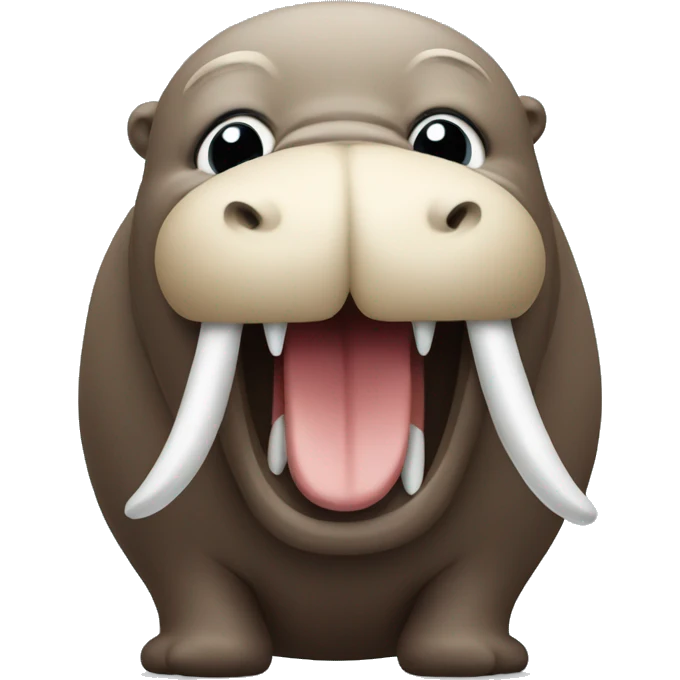 Walrus flexing  emoji