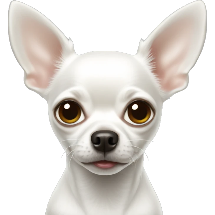 White chihuahua emoji