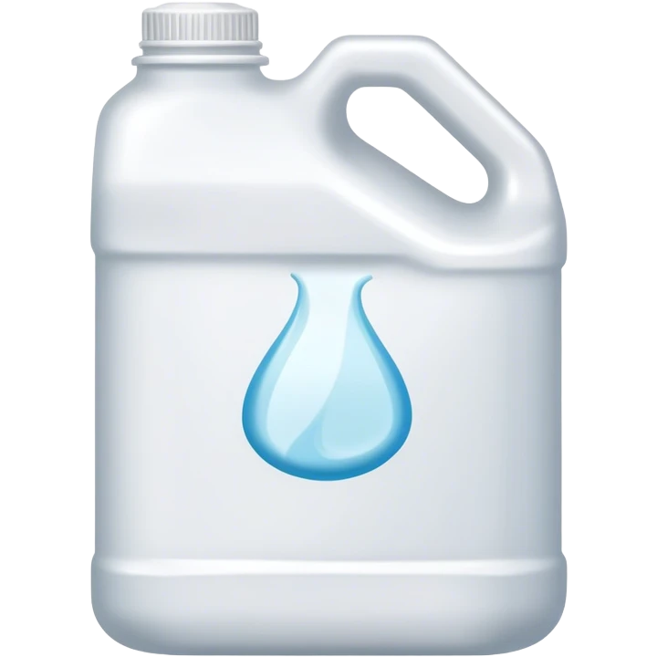 Gallon of bleach emoji