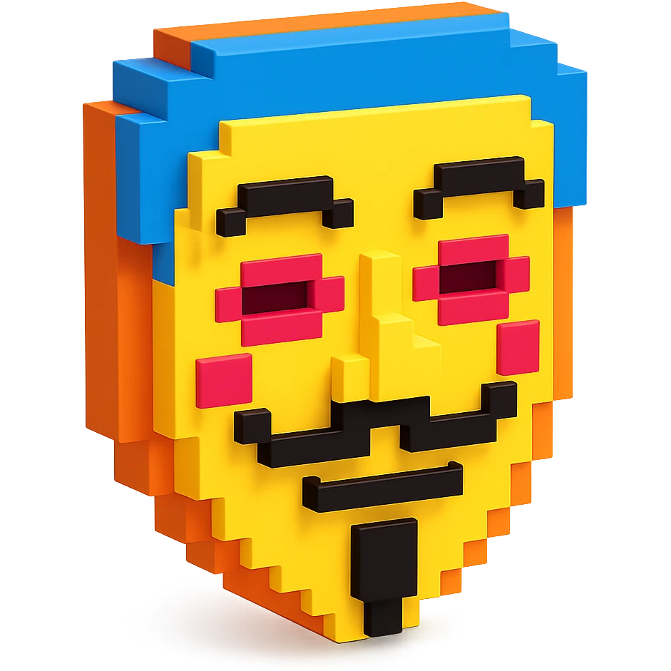 person anonymous mask emoji