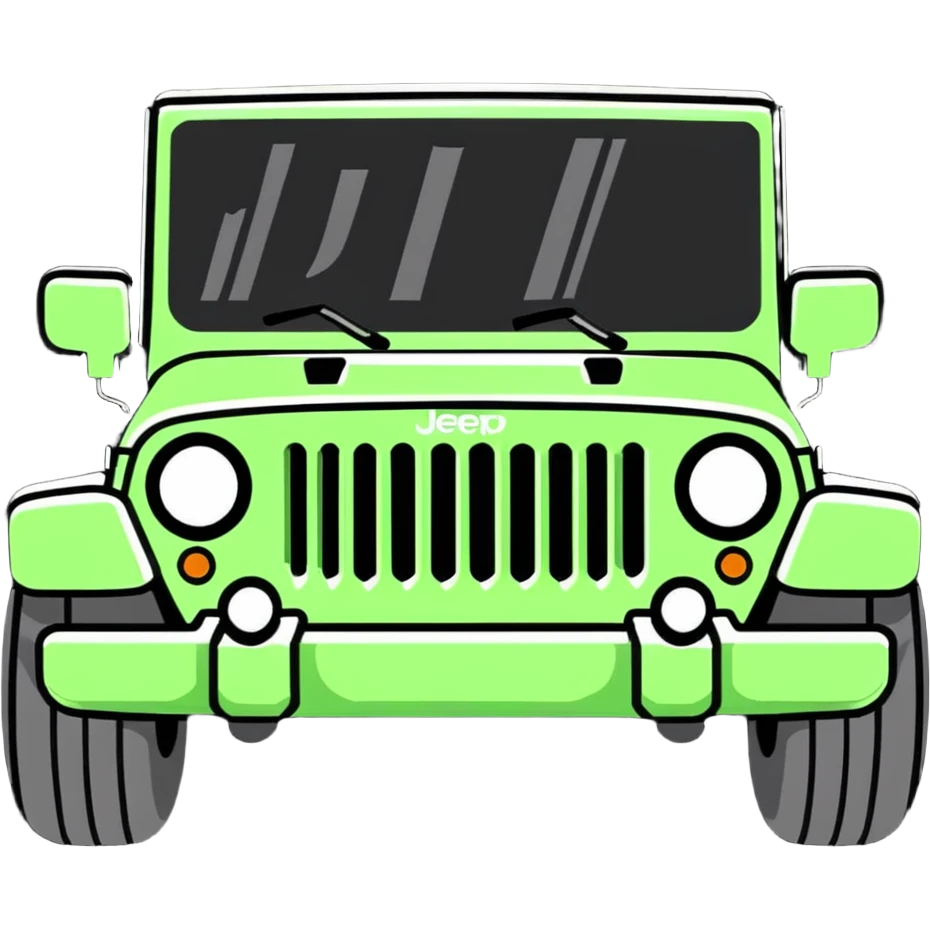 Jeep grill  emoji