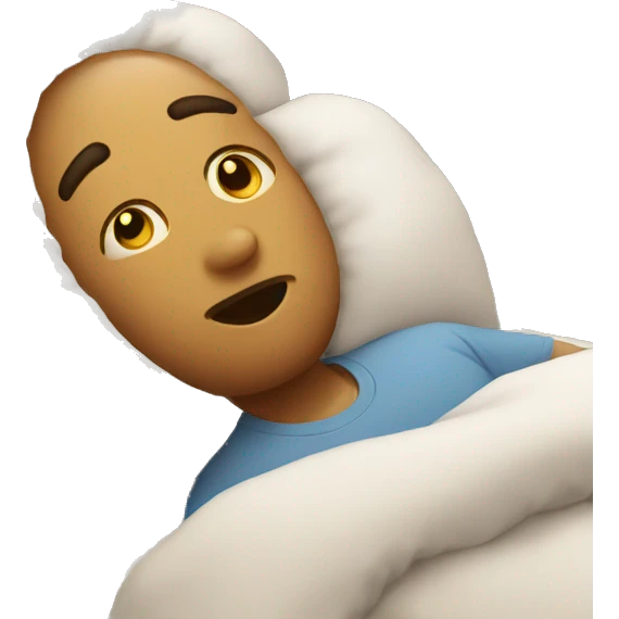 waking up emoji