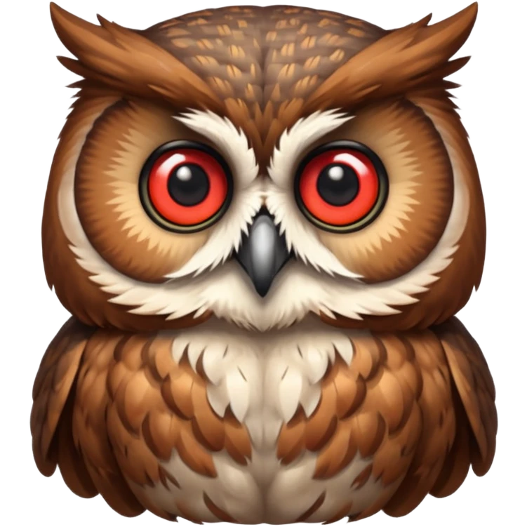 





Baby owl – Fluffy, tiny wings




Black owl - red eyes, front view



 emoji