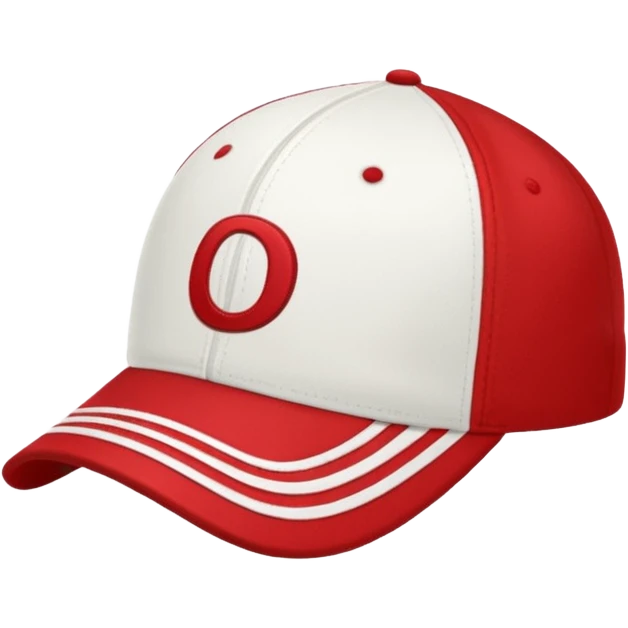 striped Baseball Cap emoji