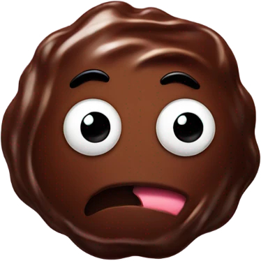 Stinky chocolate  emoji