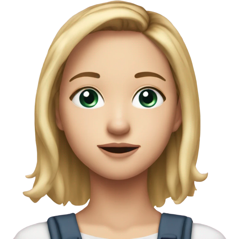 Sydney Sweeney from the chest up emoji