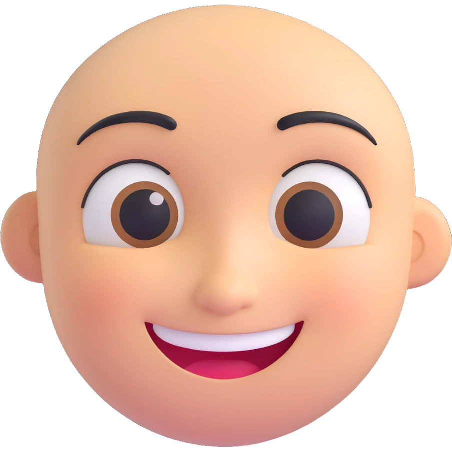 smiling face with one eyebrow raised, expressive emoji
