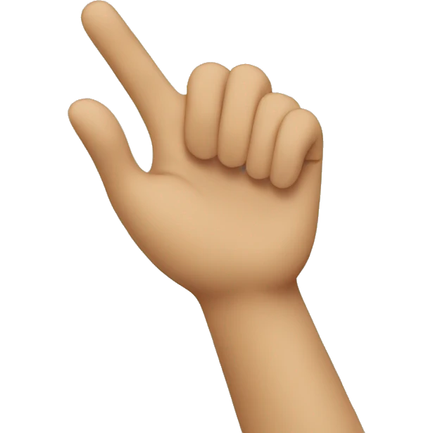person waving good bye emoji