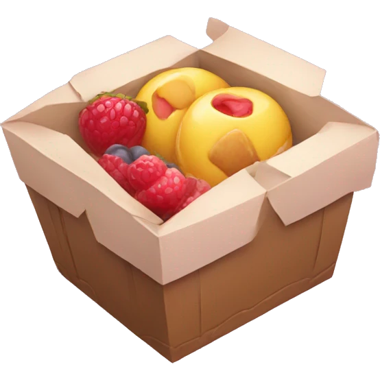 Sweet box emoji