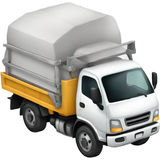 Work truck travel emoji