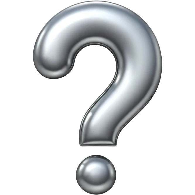 Signo de pregunta emoji