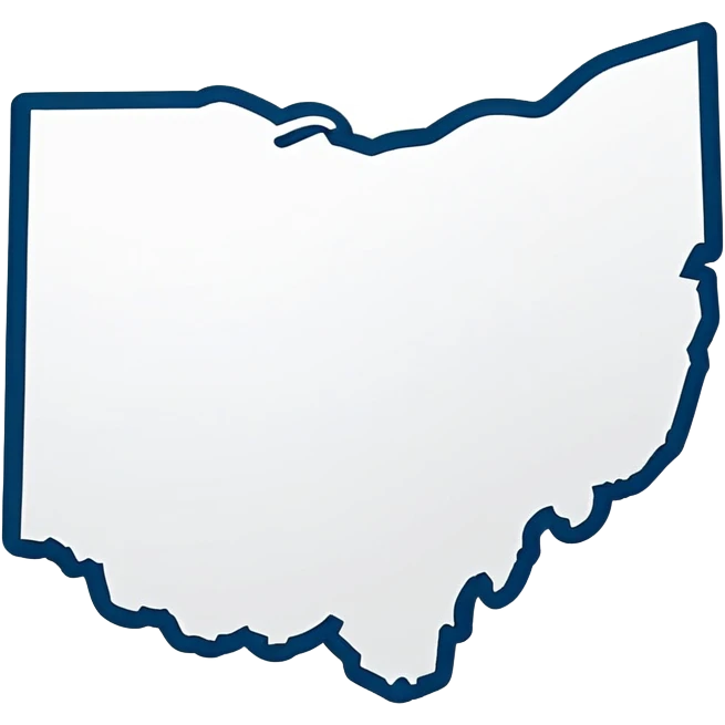 Outlone of the state of Ohio emoji