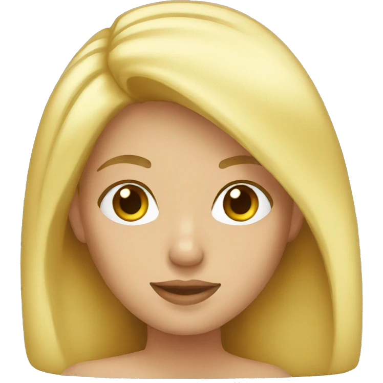 Blonde emoji