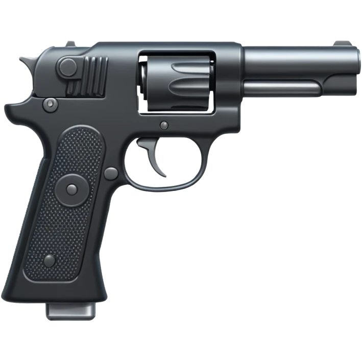 large pistol emoji