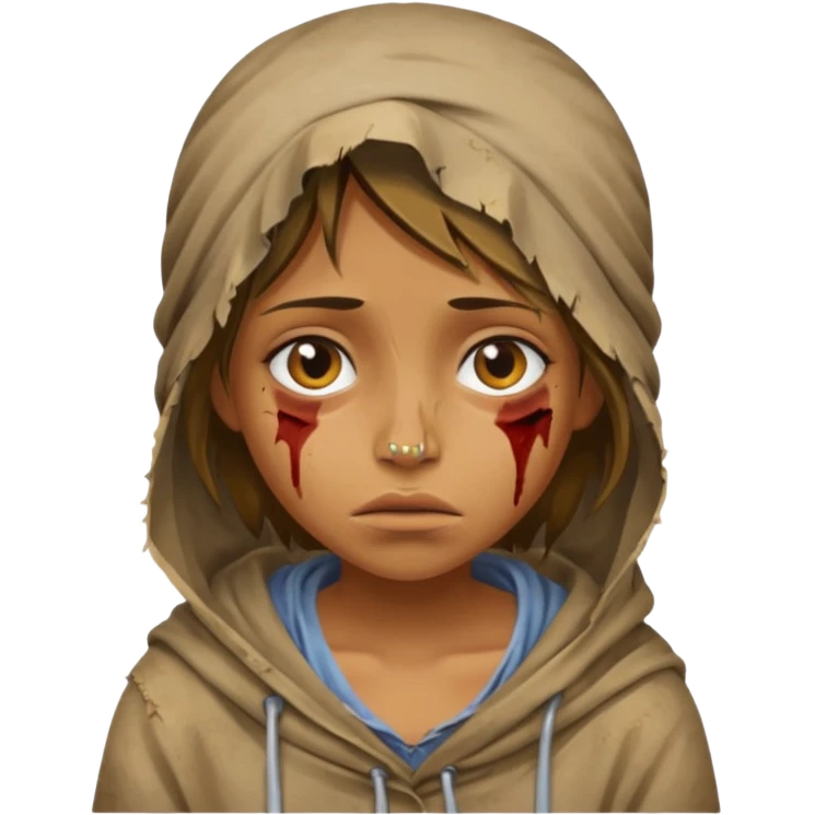 beggar girl emoji