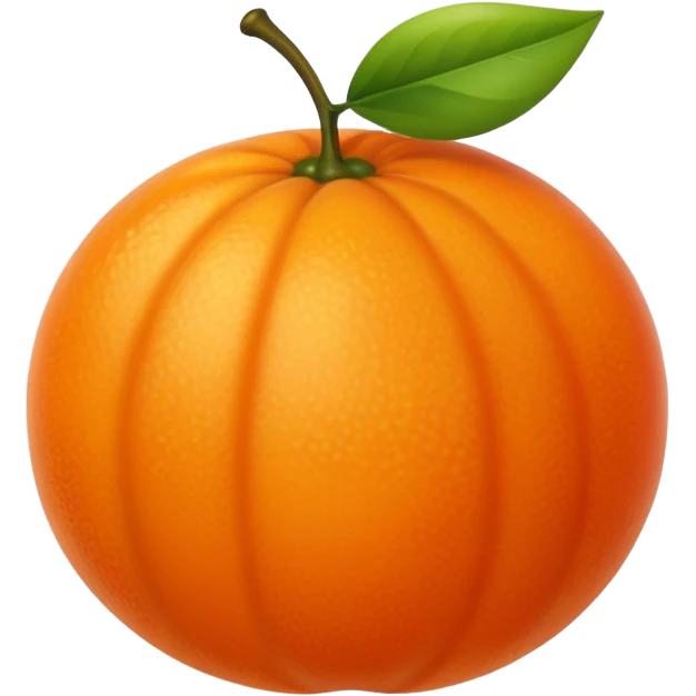 orange furit emoji