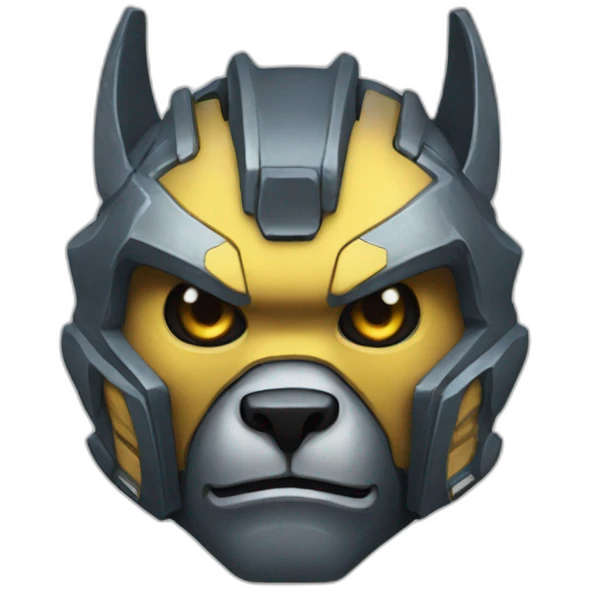 Protogen happy emoji