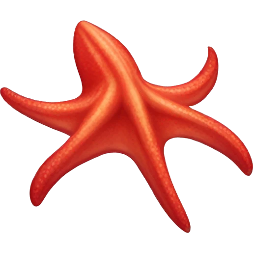 red star fish  emoji