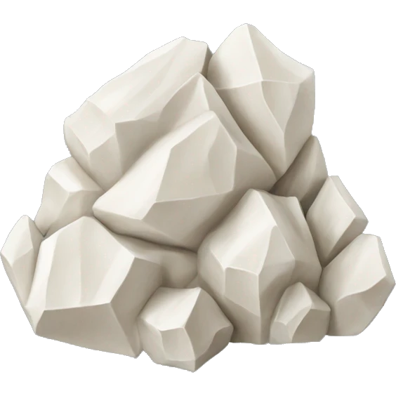 gypsum mineral emoji