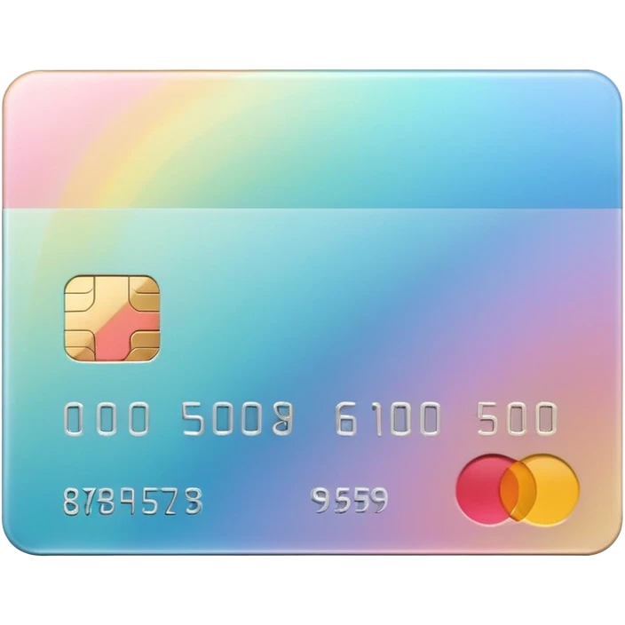 aesthetic credit card emoji