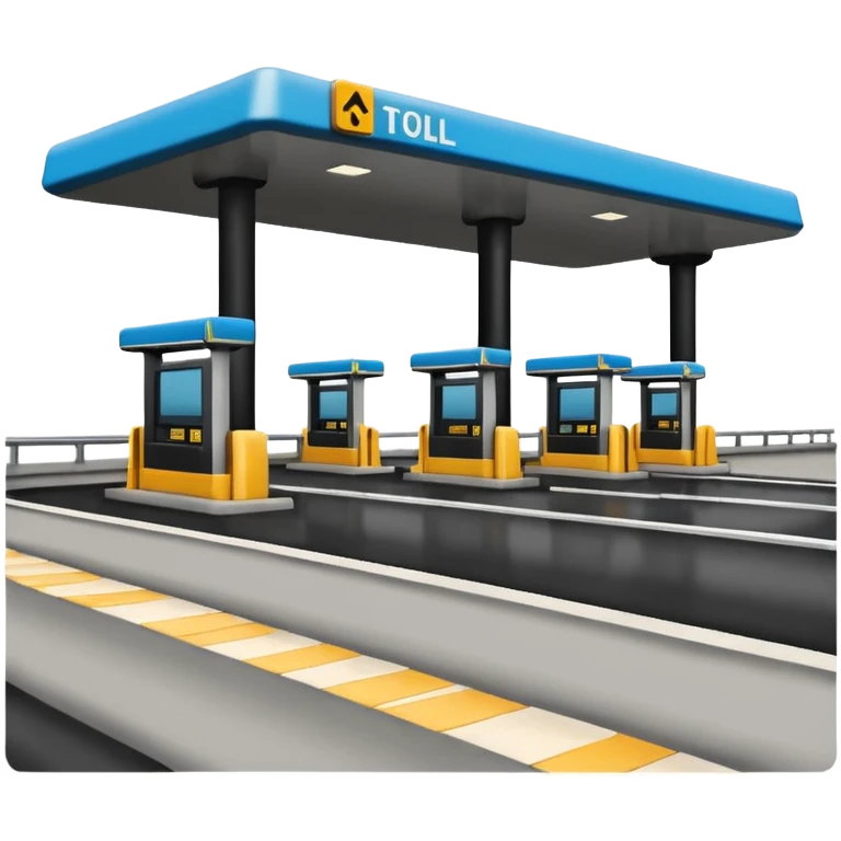 expressway toll station emoji