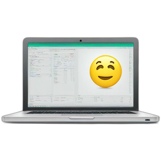 trading laptop emoji