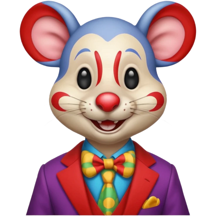 rat clown emoji
