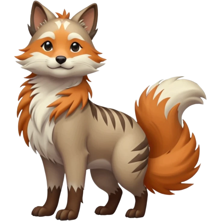 Linoone-Rocruff-fusion emoji