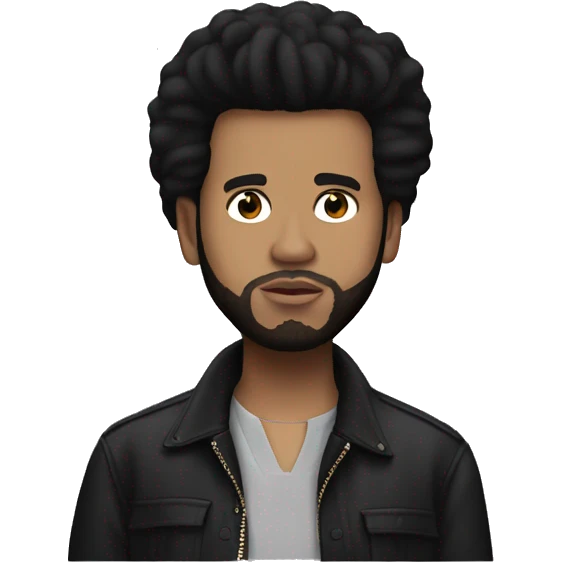 The Weeknd in After Hours Outfit  emoji