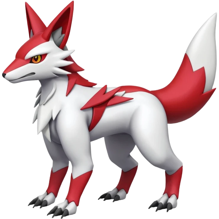 Heliolisk-Sergal-Zangoose-Cyclizar-Genesect-Pokémon, full body emoji