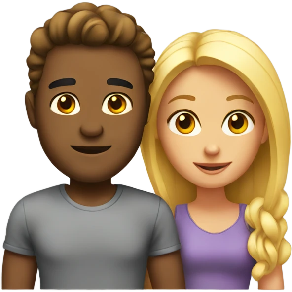Couples dating emoji