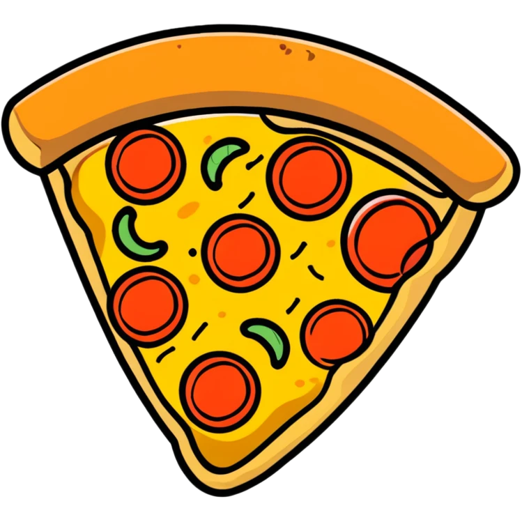 slice of pizza emoji