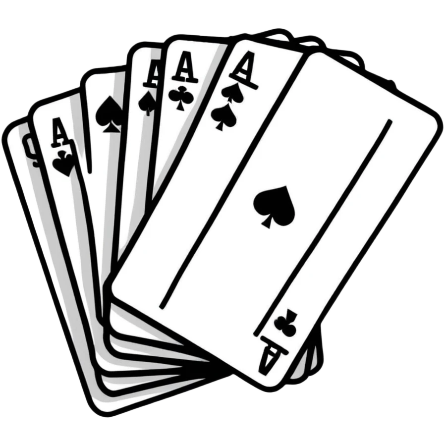 poker hand with cards emoji