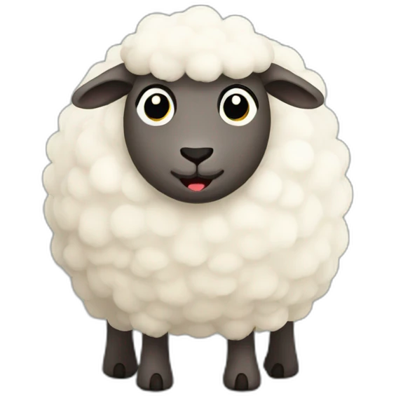 sheep saying ok emoji