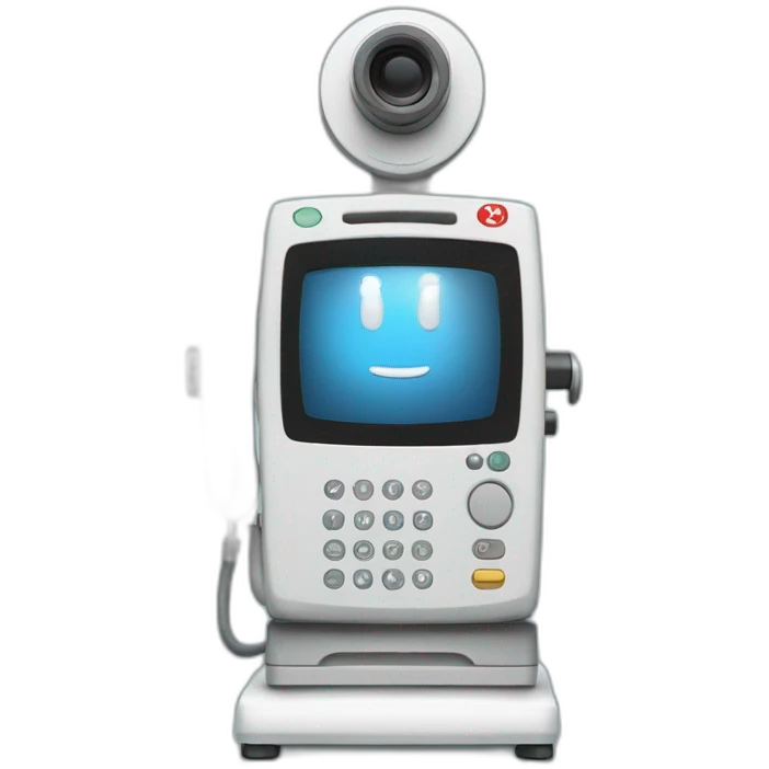 hospital television phone camera emoji
