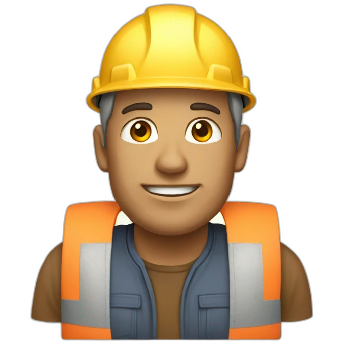Encargado de obras emoji