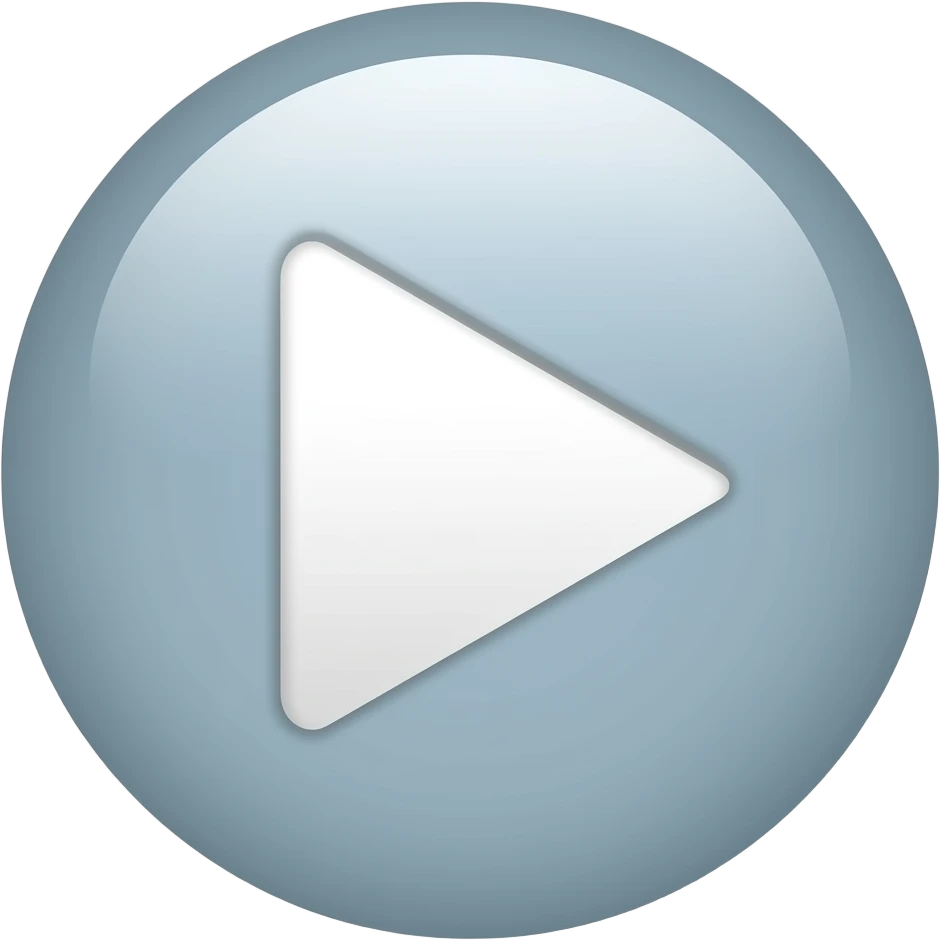 simbolo del play bianco emoji