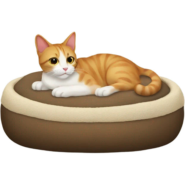 Cat  bed emoji