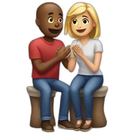Marriage proposal emoji