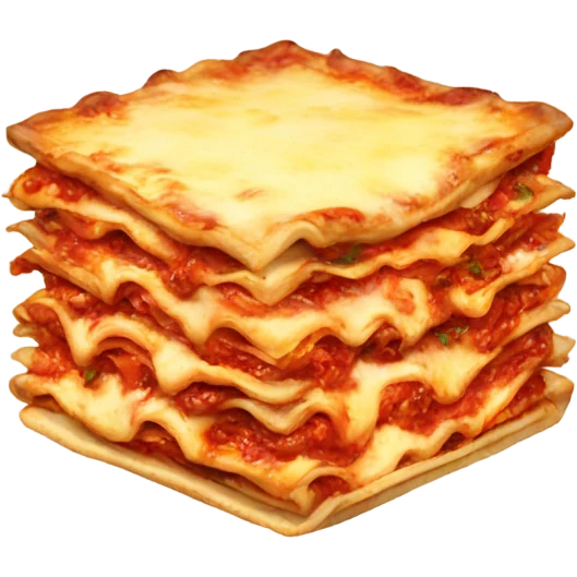 An angry lasagna emoji