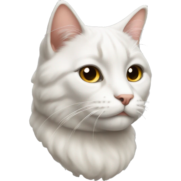Un gato de raza carey emoji